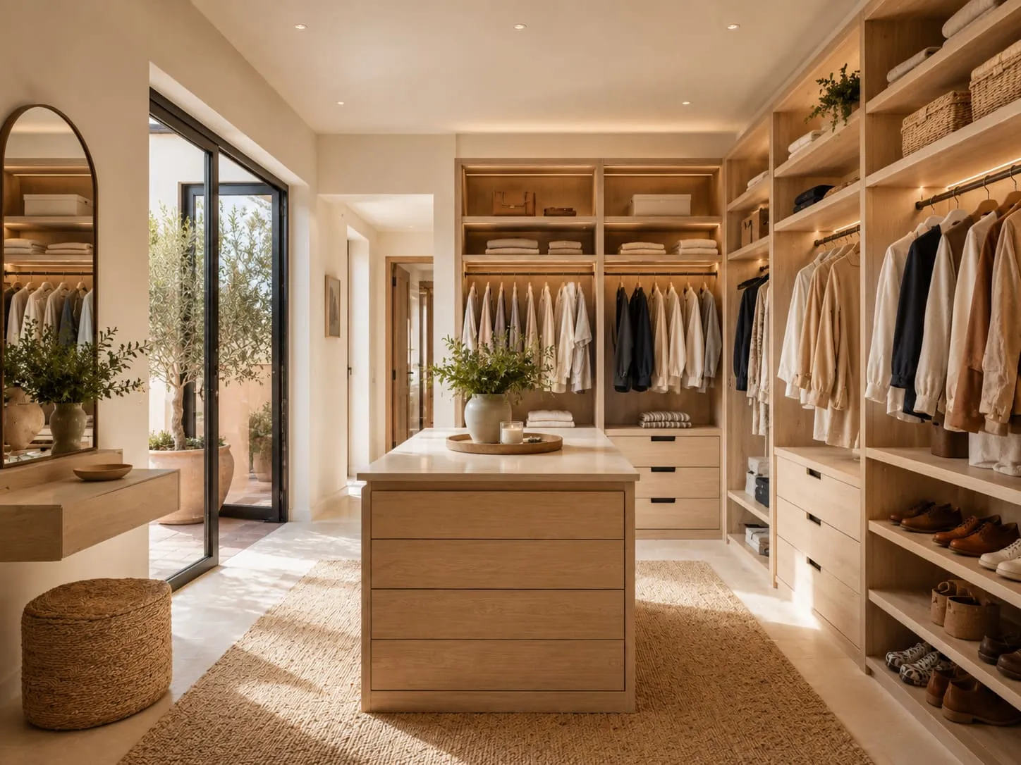 Vestidor a medida en Sevilla diseñado para dormitorio principal