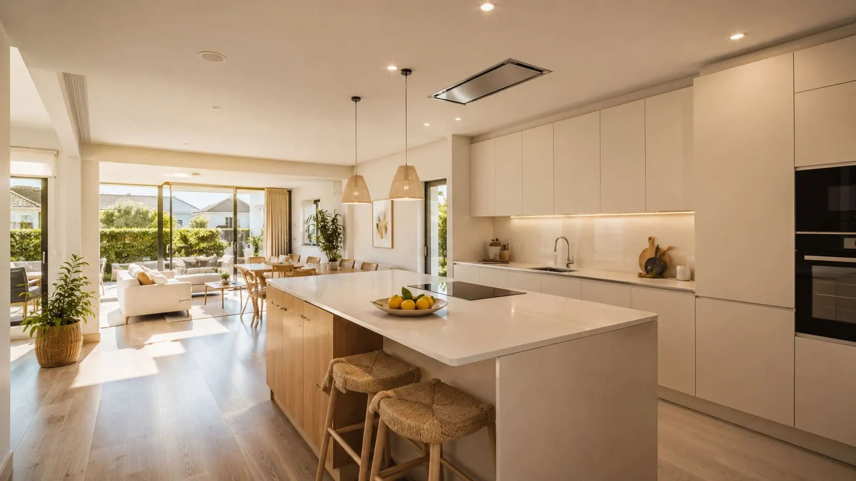 Cocina diseñada a medida para una vivienda de Tomares